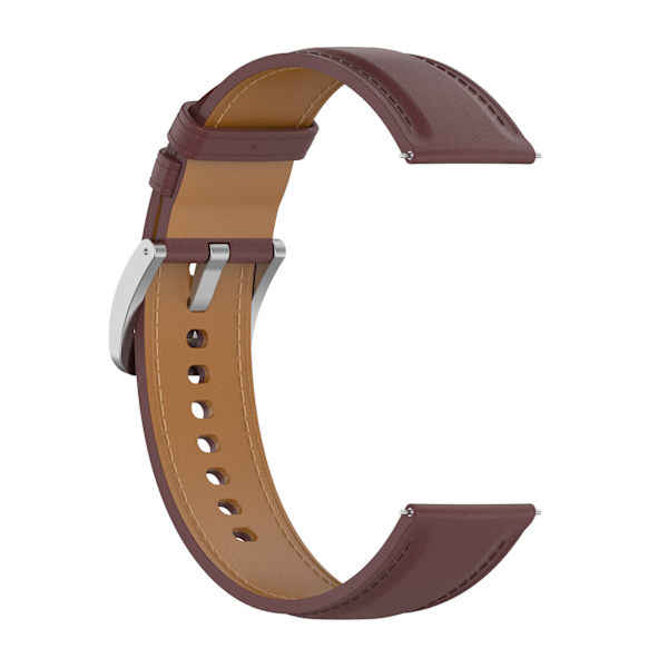 Xiaomi Watch S4 Premium nahkaranneke Tumman ruskea 20 mm
