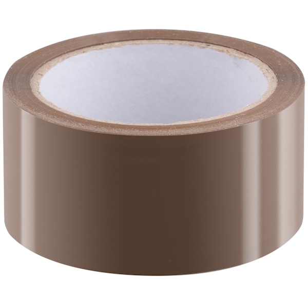 Packtejp Tyst 48 mm x 66 m Brun 6-pack