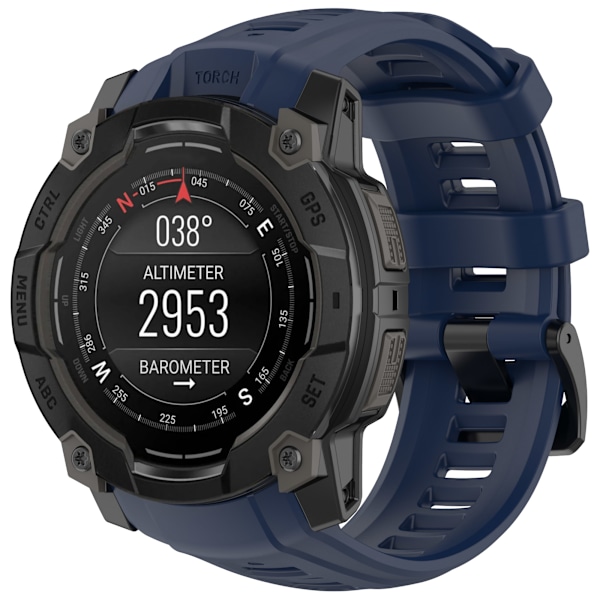 Premium silikone Garmin Instinct 3 rem til 50 mm Instinct 3