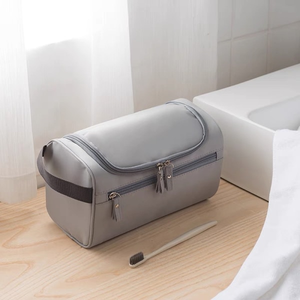 Bærbar toilettaske til rejser Grey Grey