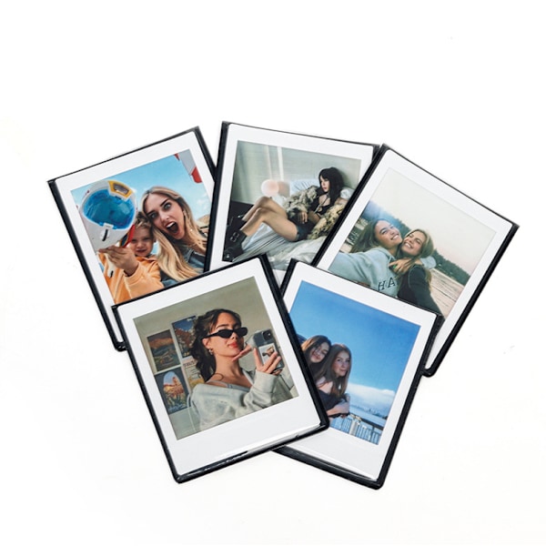Instax fyrkantig fotoramset (5-pack) Svart