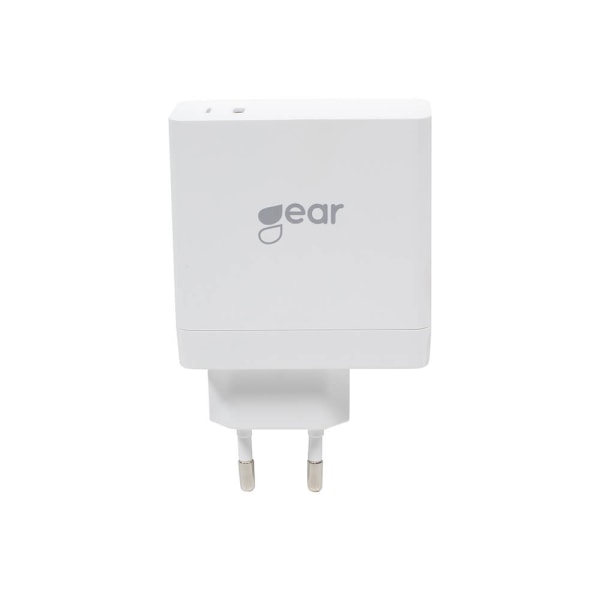 Laddare 220V 1xUSB-C PD 45W Vit