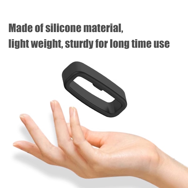 INF Ögla för 20 mm breda klockarmband 10-pack Svart