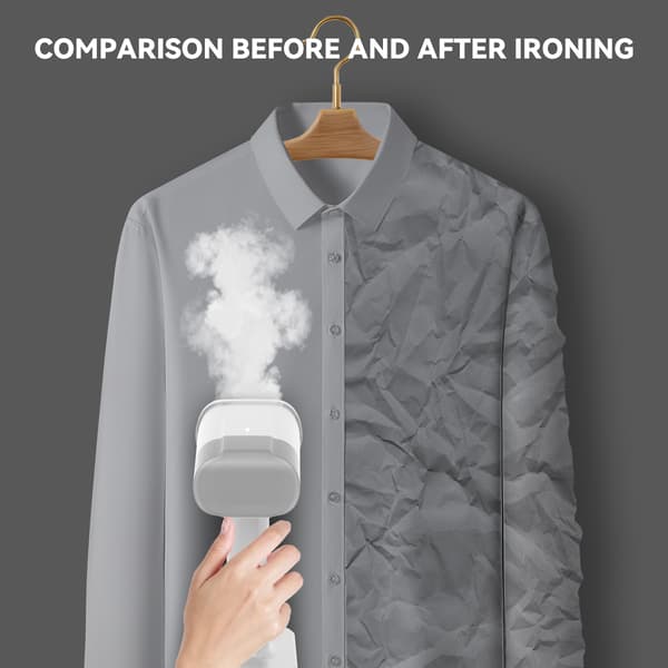 Dual-use Steam Iron Portable steamer, White White