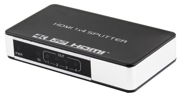HDMI-jakaja 1–4 4K @ 30 Hz