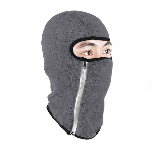 Reflekterande termisk ansiktsmask Mörkgrå