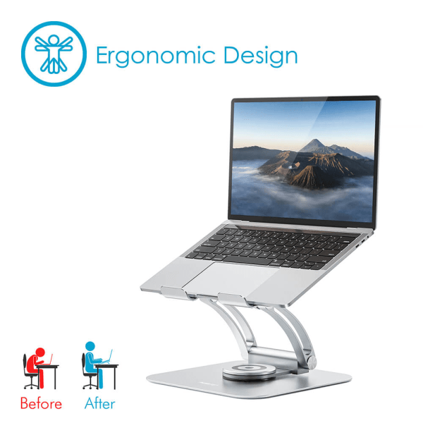 Laptopställ Supreme Dual Pivot 360