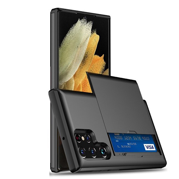 Skyddsfodral med korthållare för Samsung telefon Samsung Galaxy Note 10 Plus