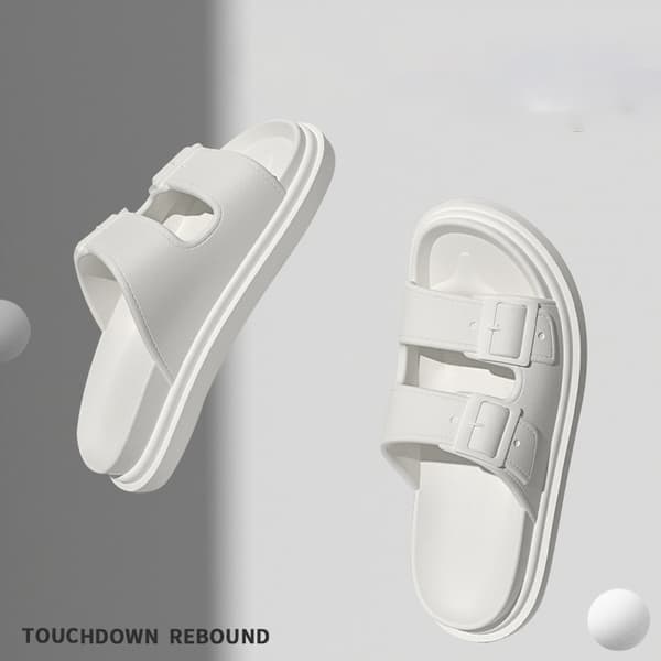 Komfortable hvide EVA-slippers White 36/37 White 36/37