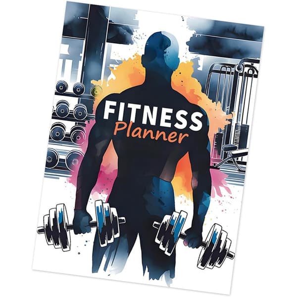 Fitness Planner Notesbog: Din ultimative træningslog og øvelses tracker