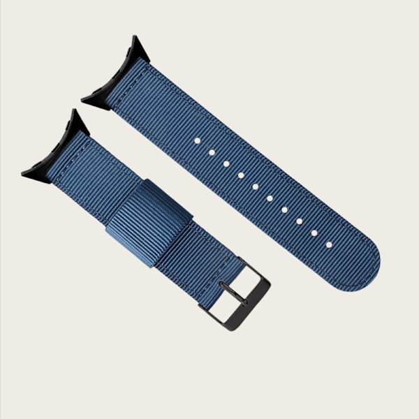 Nylon urrem til Google Pixel Watch 1/2/3 - 41mm Blue Blue