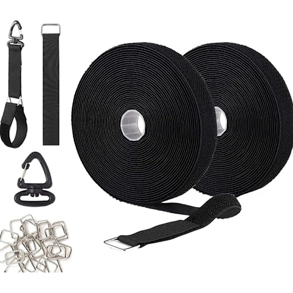 Fastening Tape Kabelbindere Genanvendelig Fastening Nylon Tape
