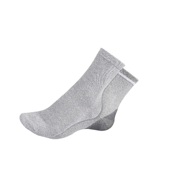 042 Silikonhälgel ankelstrumpor Grey Grey