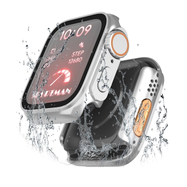 Vandtæt etui til 41 mm Apple Watch Sølv