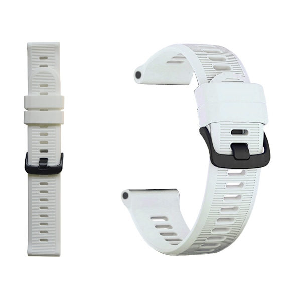 Silikonarmband för Garmin Forerunner 945/935/955/Fenix 7 Vit