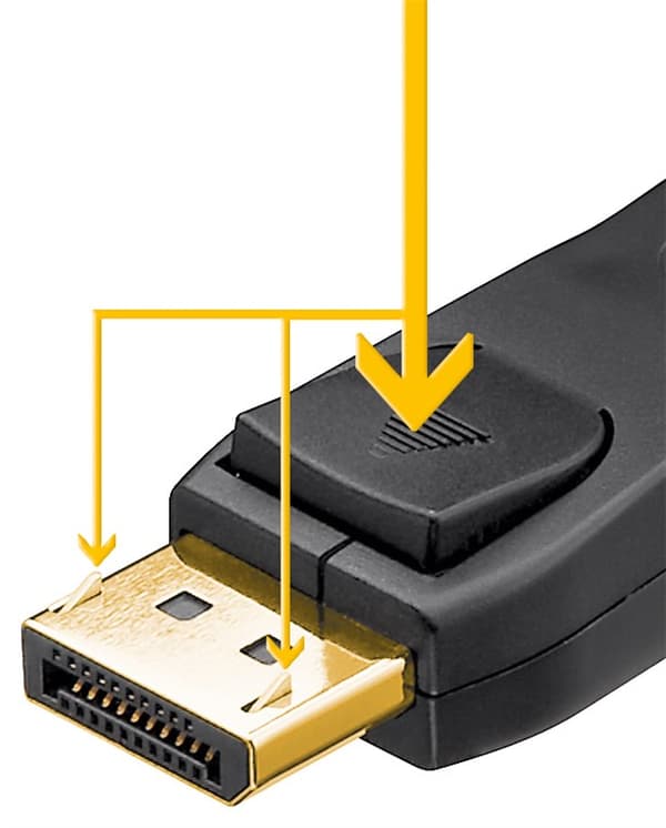 DisplayPort™-kaapeli 2.0/2.1