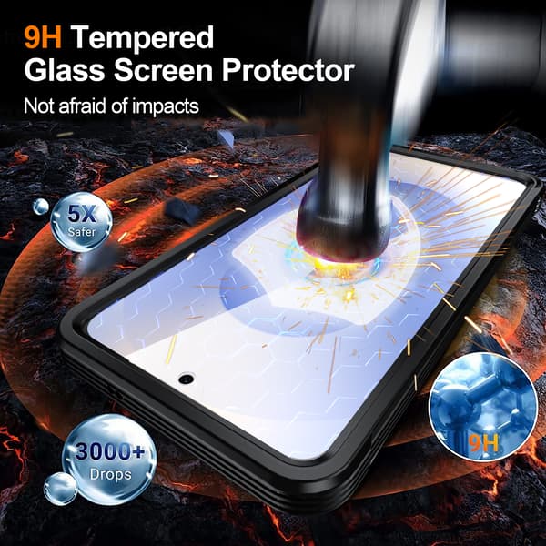Stødsikkert cover til Samsung Galaxy S25 Edge Black Black