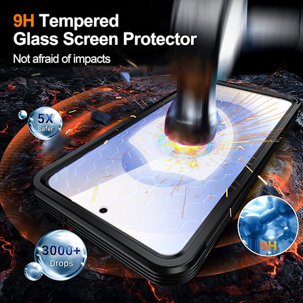 Stødsikkert cover til Samsung Galaxy S25 Edge Sort