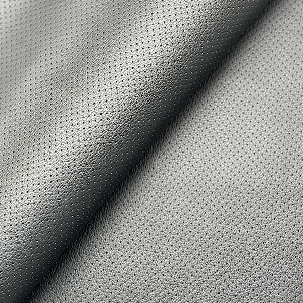 Andningsbar perforerad läderlapp 45x100cm