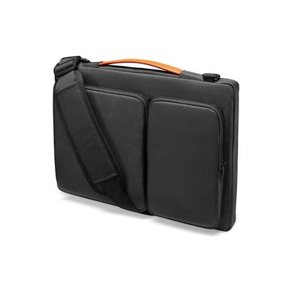 15 tommer laptop-sleeve, vandafvisende laptop-taske til bærbar Sort