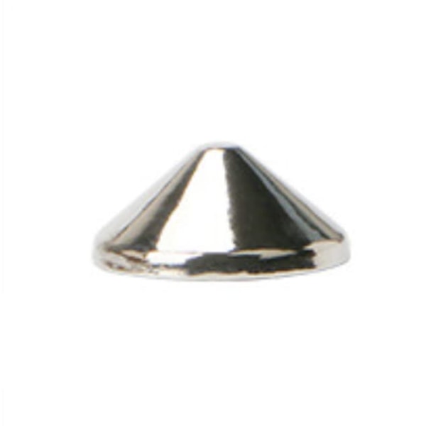 50 ST Zinklegering Punk Cool DIY Gothic Pyramid Nitar Silver
