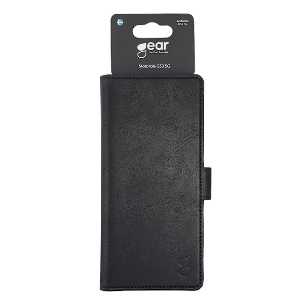 Mobilfodral 3 Kortfack Svart - Motorola Moto G53 5G