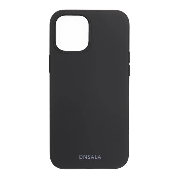 Mobilcover Silikone Black - iPhone 12 / 12 Pro