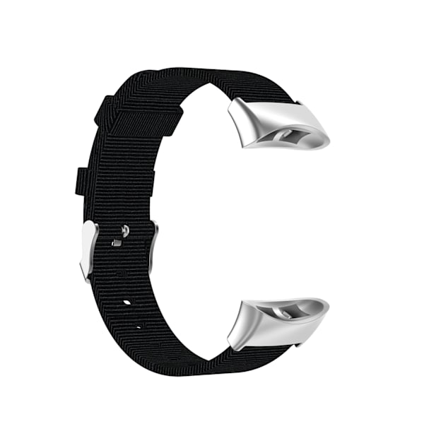 Nylon armbåndsurrem til Garmin Forerunner 35/30/35J/ForeAthlete 35J Sort