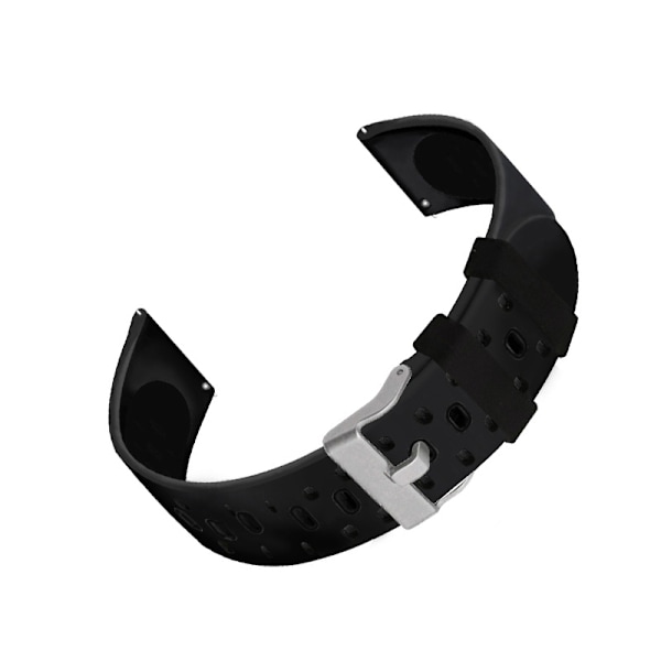 Silikoninen kellon ranneke Garmin Venu 2 Plus & Garmin 245, Samsung Galaxy, Huawei Watch Musta