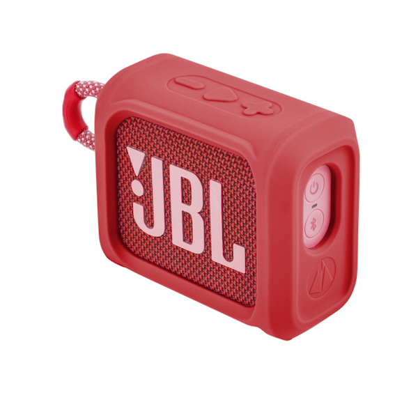 JBL GO3 högtalarskyddsfodral med rem Röd