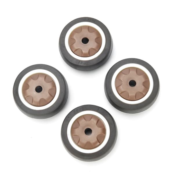 Tunga TPR-benhjul - 4-pack Single wheel 2 inch 2 inch