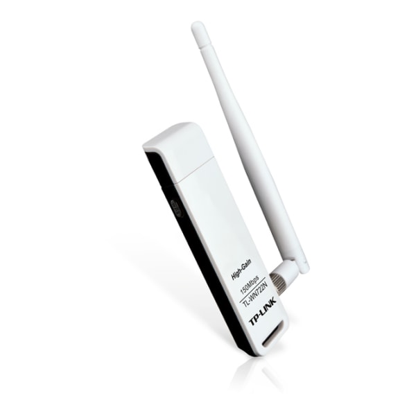 tplink USB adapter, 150Mbps, 802.11n, external antenna