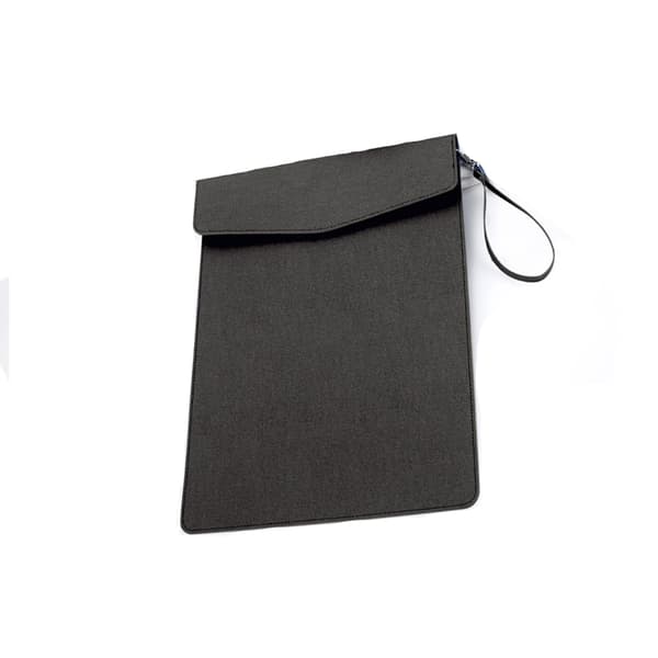 Vertikal Oxford-dokumentmapp Black Black