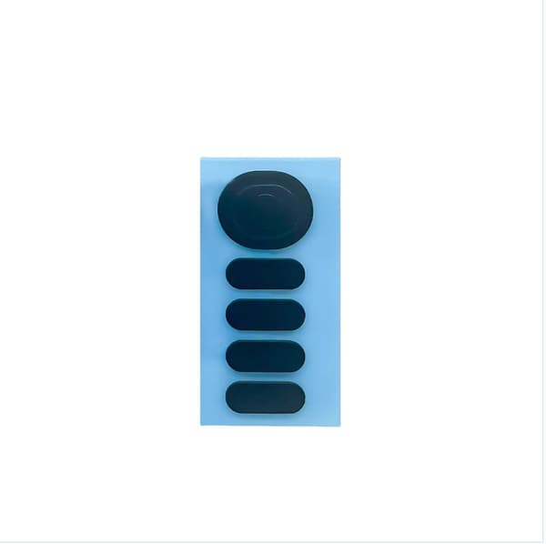 Logitech G304/305 -hiiren jalkatarrat, teflon, musta