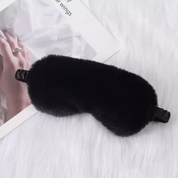 Unimaski jäljitelmäsilkkiä Black Black
