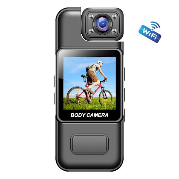 M11 WiFi Clip-On Udendørs Sportskamera - Sort