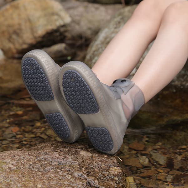 Vedenpitävät kengänsuojat aikuisille Grey M Grey M