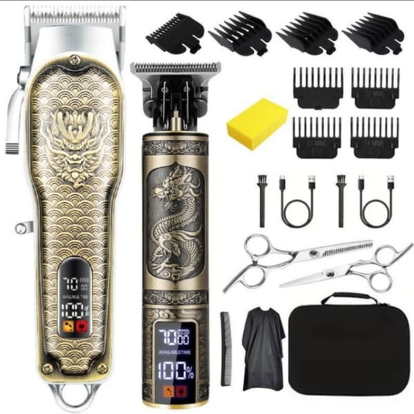 Professionell Elektrisk Hårklippare Grooming Kit för Hemanvändning