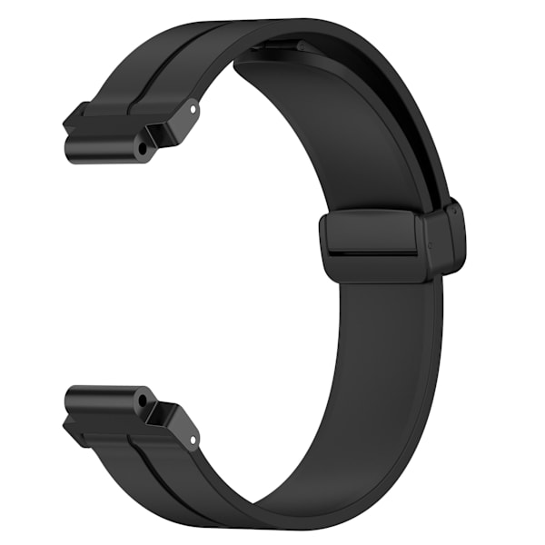 Silikoninen kaksisävyinen rannekellohihna Garmin Forerunner -kelloon Garmin Forerunner 220/230/235/620/630/735 Musta