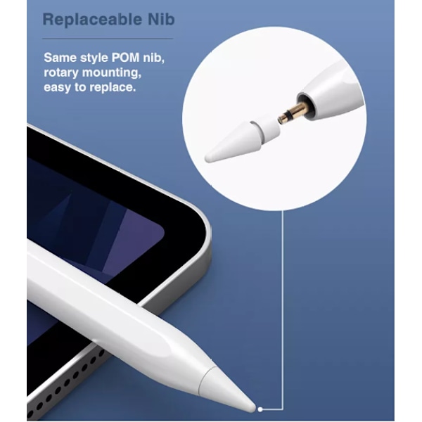 Stylus kynä iPadille White White