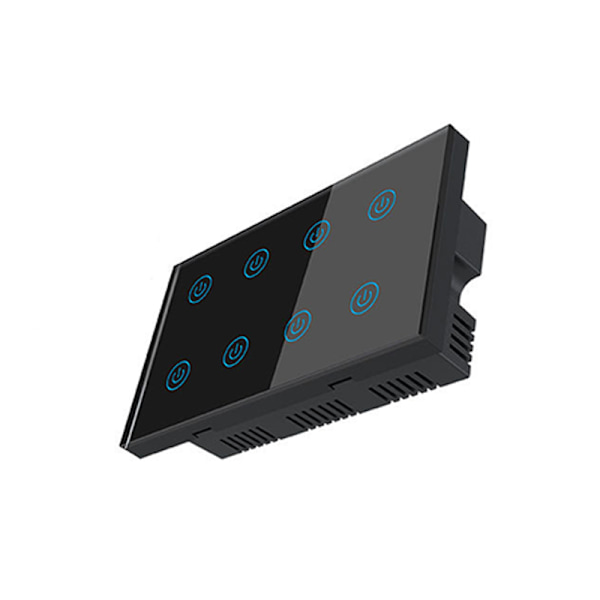 Smart Wifi Touch Switch - 8 Gang - DS-1431WN - Sort