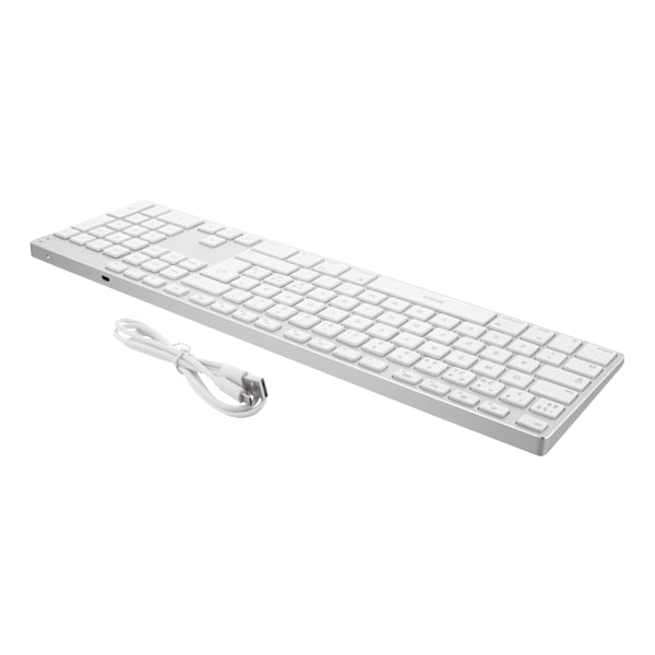 Fullsize Bluetooth aluminium keyboard for Mac, Nordic layout