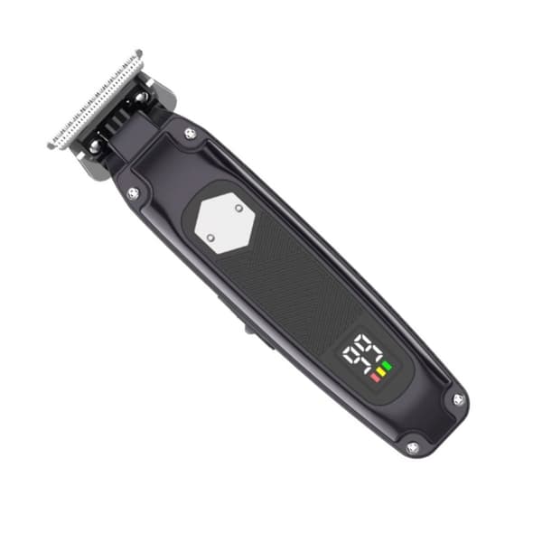 Professionel trådløs elektrisk hårklipper og kæledyrstrimmer med justerbart keramisk blad