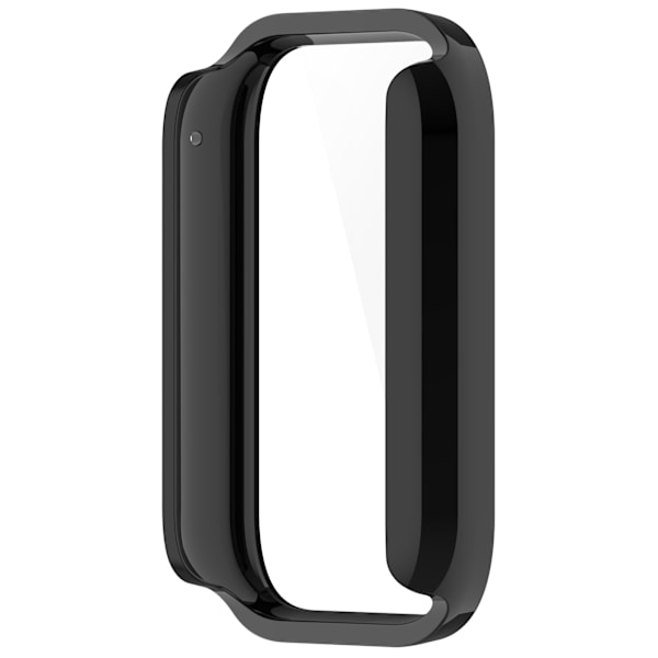 Skyddsskal Xiaomi Smart Band 9 Pro Heltäckande Skal med Härdat Glas Svart