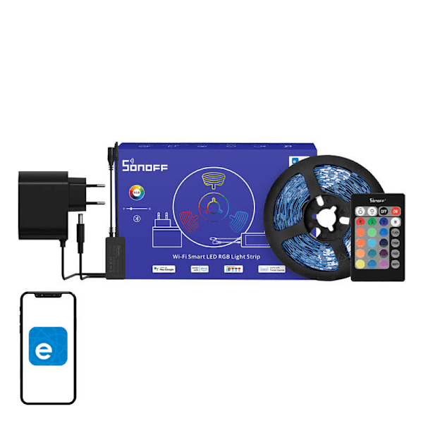 Smart LED RGB WiFi Ljusremsa Sonoff L2 Lite 5m
