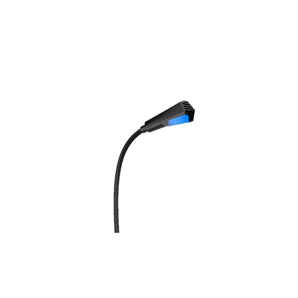 USB Mikrofon med Enknapps-Mute - 360° Justerbar Svanhals, Plug & Play, Kompatibel med Windows, macOS och Linux