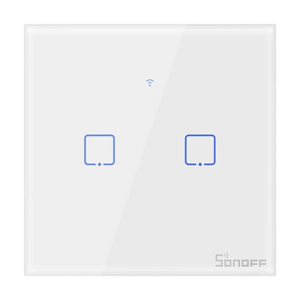 Smart Switch WiFi Sonoff T0 EU TX (2-kanals)