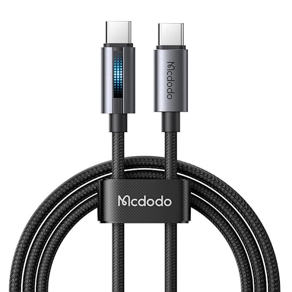 Mcdodo CA-5740 USB-C–USB-C-kaapeli, 100 W 1,2 m (musta)