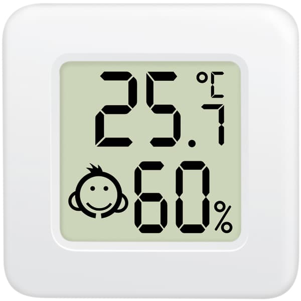 Digitalt minitermometer/hygrometer 3-pak
