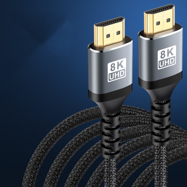 INF 2.1 HDMI-kabel 8K vid 60Hz / 4K vid 120Hz Flerfärgad 5 m